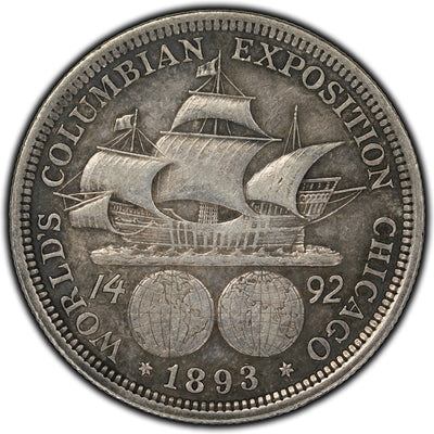 SOLD United States 1893 Colombian Exposition Commemorative 50 Cents Silver Coin