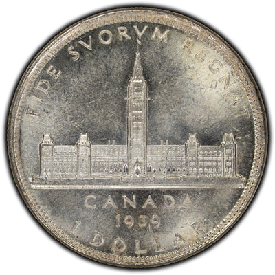 SOLD Canada 1939 $1 Dollar Silver Coin - MS-62