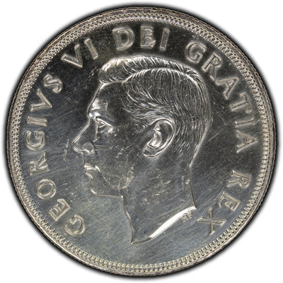 SOLD Canada 1948 $1 Silver Dollar Coin - Polished