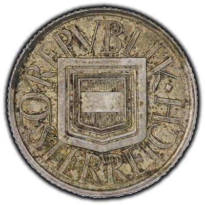 SOLD Austria 1925 1/2 Schilling Silver Coin KM #2839