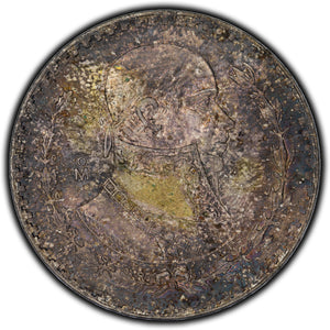 SOLD Mexico 1965 Peso Silver Coin KM #459 - BU Toned (residue)