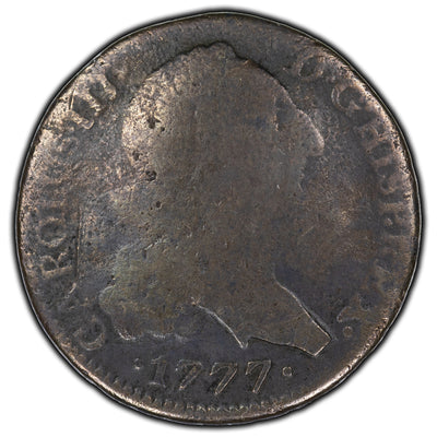 Spain 1777 4 Maravedis Coin KM #407