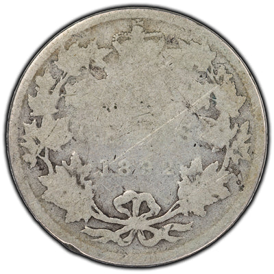SOLD Canada 1892 25 Cents Silver Coin - AG-3