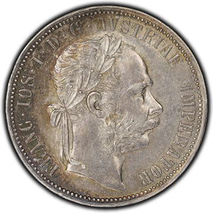 SOLD Austria 1886 Florin Silver Coin KM #2222