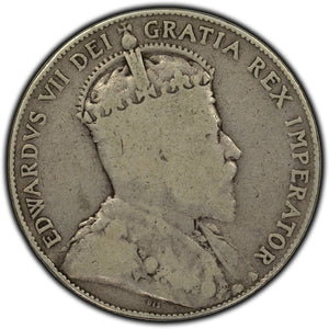 SOLD Canada 1910 50 Cents Silver Coin - G-6
