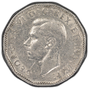 SOLD Canada 1947 Dot 5 Cents Nickel Coin - F-12