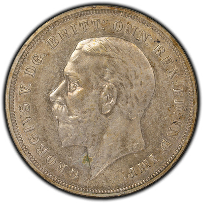 Great Britain 1935 Crown Silver Coin KM #842