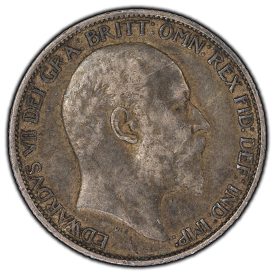 Great Britain 1906 6 Pence Silver Coin KM #799