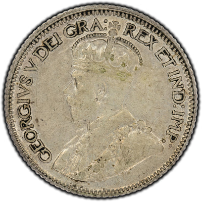 SOLD Canada 1920 10 Cents Silver Coin - VF-20