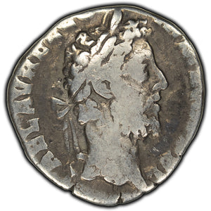 SOLD Ancient Rome AD 192 Commodus AR Denarius - Sear 5655 / Ric 240