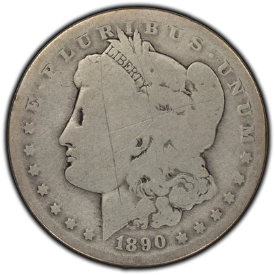 SOLD United States 1890-O $1 Morgan Silver Dollar - Scratches