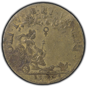 SOLD France 1575 Henry III Jeton Feu #11758