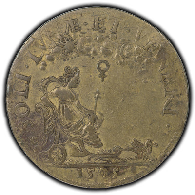 SOLD France 1575 Henry III Jeton Feu #11758
