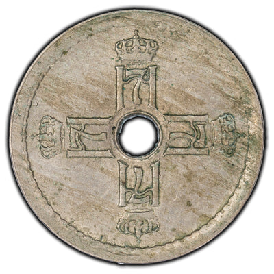 Norway 1929 25 Ore Coin KM #384