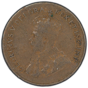 SOLD Canada 1922 1 Cent Coin - VG-8