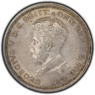 SOLD Australia 1927 Parliament House Florin Silver Coin KM #31