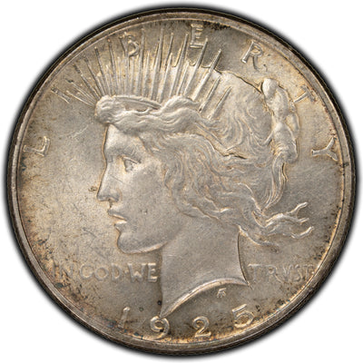 SOLD United States 1925 $1 Peace Dollar Silver Coin