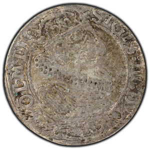 SOLD Poland 1623 6 Groschen Silver Coin KM #42