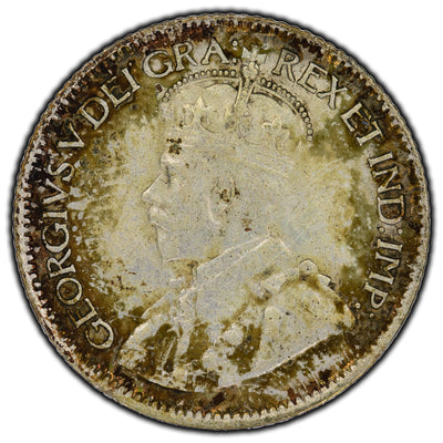 SOLD Canada 1920 10 Cents Silver Coin - VF-20