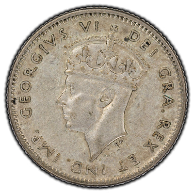 SOLD Newfoundland 1946-C 10 Cents Silver Coin - VF-20