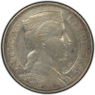 SOLD Latvia 1931 5 Lati Silver Coin KM #9