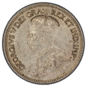 SOLD Canada 1919 10 Cents Silver Coin - VF-30