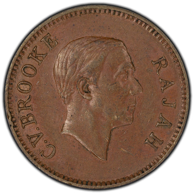 SOLD Sarawak 1937 1 Cent Coin KM #18