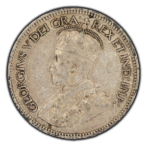 SOLD Canada 1918 10 Cents Silver Coin - VF-20