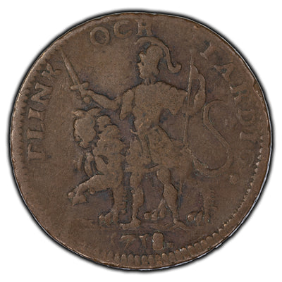 Sweden 1718 1 Daler Coin KM #A356 - Emergency Coinage