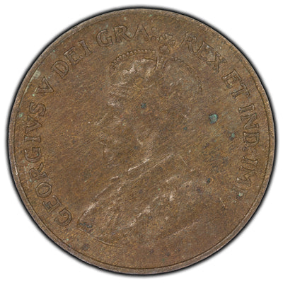 SOLD Canada 1922 1 Cent Coin - VF-20 (corrosion)