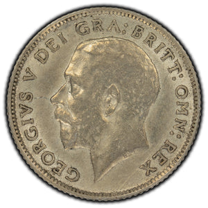SOLD Great Britain 1914 6 Pence Silver Coin KM #815