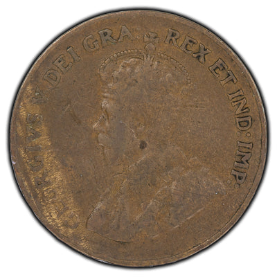 Canada 1922 1 Cent Coin - VG-8