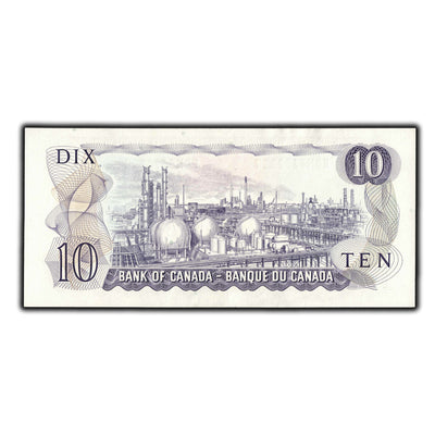 SOLD $10 1971 Bank Of Canada Note Lawson-Bouey EDM Prefix BC-49c-i - Ch UNC