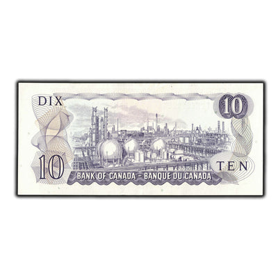 SOLD $10 1971 Bank Of Canada Note Lawson-Bouey EDM Prefix BC-49c-i - AU-58