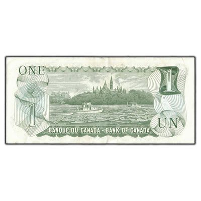 SOLD $1 1973 Bank of Canada Note Crow-Bouey EAX Replacement Prefix BC-46bA