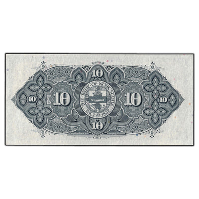 SOLD $10 1935 Bank of Nova Scotia Canada Chartered Note CH-550-36-04 - Ch UNC