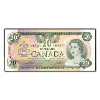 SOLD $20 1979 Bank Of Canada Note Thiessen-Crow BC-54c - Ch UNC