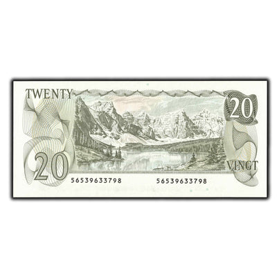 SOLD $20 1979 Bank Of Canada Note Thiessen-Crow BC-54c - Ch UNC
