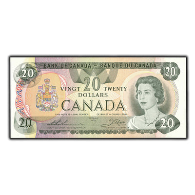 SOLD $20 1979 Bank Of Canada Note Thiessen-Crow BC-54c - Ch UNC