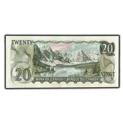 SOLD $20 1969 Bank of Canada Note Beattie-Rasminsky EB Prefix BC-50a - Ch UNC