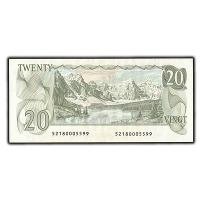 SOLD $20 1979 Bank of Canada Note Thiessen-Crow BC-54c - Ch UNC