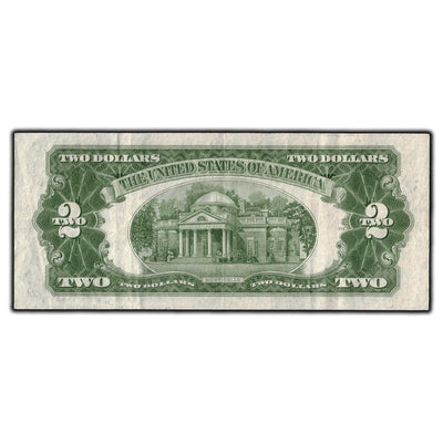 SOLD United States 1928-G $2 Red Seal Legal Tender Note