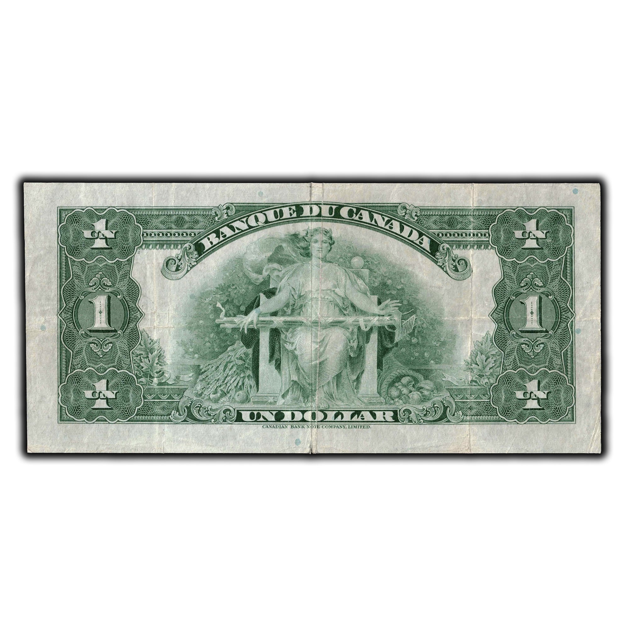 $1 1935 Banque Du Canada Note French Text BC-2 - VF-20 (tear) - The ...