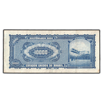 SOLD Brazil 1966 10000 Cruzeiros Note P #182b
