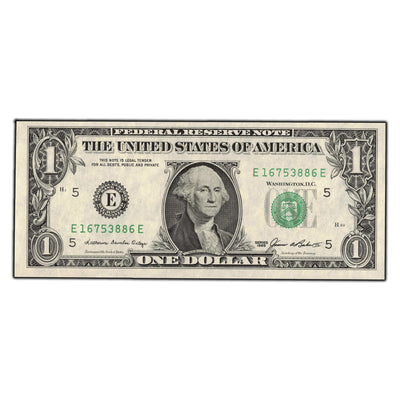 SOLD United States 1985 $1 Richmond Virginia Federal Reserve Note - Ch UNC