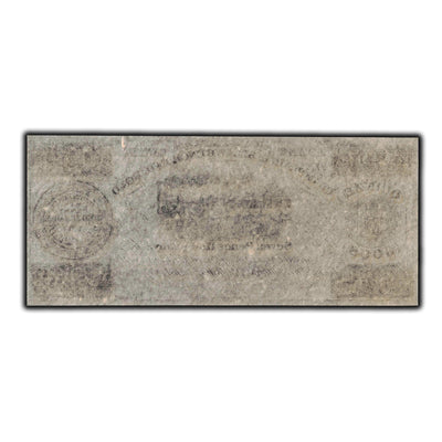 SOLD 15 Sous 7 1/2 Pence 1837 Champlain & St. Lawrence Banknote - Remainder