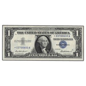 SOLD United States 1957 $1 Silver Certificate Star Note
