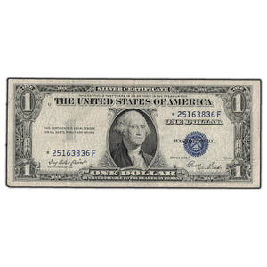 SOLD United States 1935-E $1 Silver Certificate Star Note