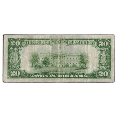 SOLD United States 1928-A $20 Federal Reserve Note