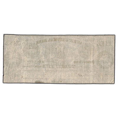 SOLD $5 1837 Agricultural Bank Canada Note - Nice Original Example